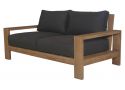 2 Seater Outdoor Sofa in Fabric Upholstery - Bow