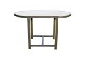 Grey Oval Aluminium Outdoor Table with 2 Chairs - Lambeth