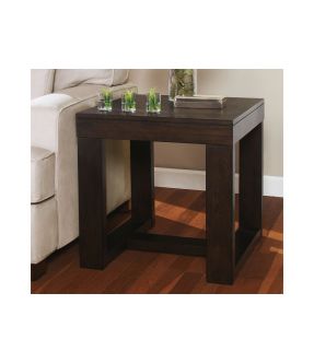 Aldoga Square Wooden Side Table 