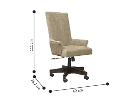 Fentona Wood Frame Home Office Chair