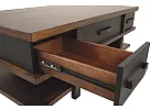 Kanban Lift Top Wooden Rectangular Coffee Table 