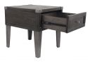 Maalan Wooden Square Side Table 