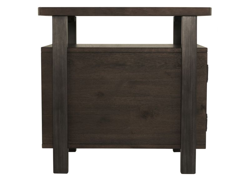 Tambo Square Wooden Side Table