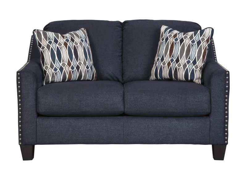 Baromi Fabric 2 Seater Sofa with Nail head
