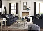 Baromi Fabric 3 Seater Sofa with Nail head