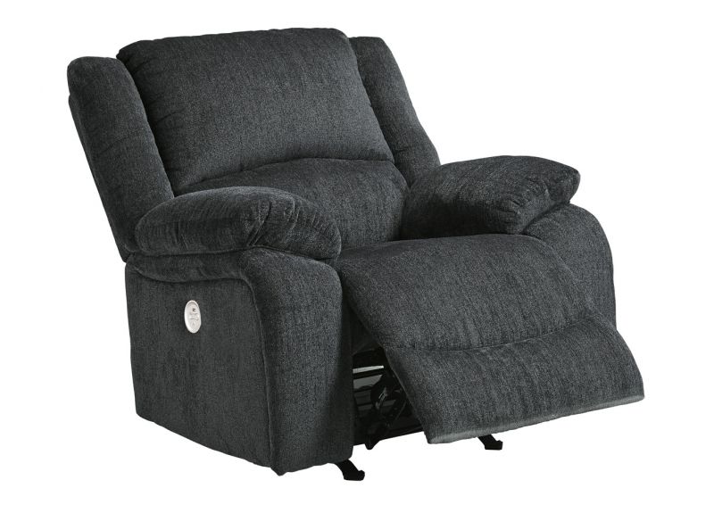 Nalpa American Made Manual Recliner Fabric Lounge Set ( Armchair + 2 Seater + 3 Seater) - Black