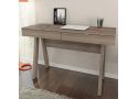 Brown Wooden Home Office Writing Desk 120cm with 2 drawers - Jeir