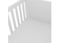 White Wooden 133cm Baby Cot/Bed - Olary