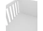 White Wooden 133cm Baby Cot/Bed - Olary