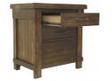 Taylor Wooden Bedside Table with 3 Drawers