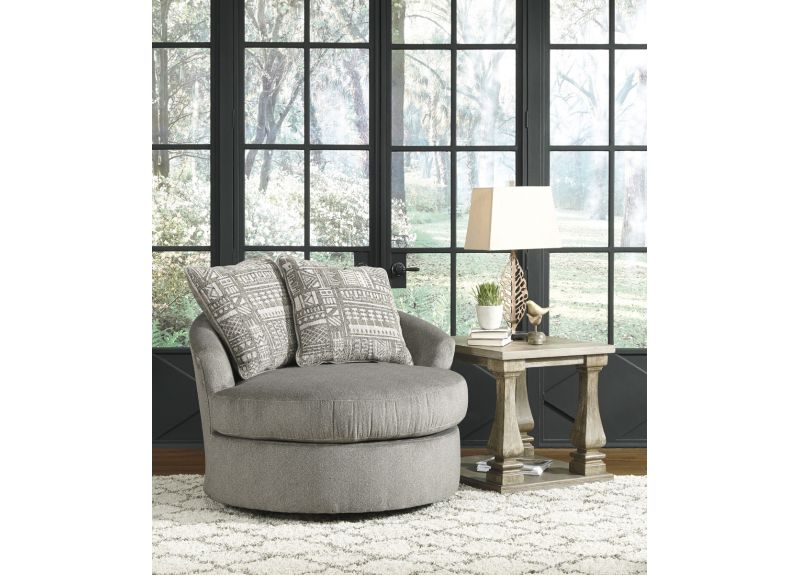 Wilsons Fabric Swivel Accent Chair Armchair