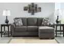 Preston 3 Seater Sofa Bed Fabric Lounge Suite with Reversible Chaise