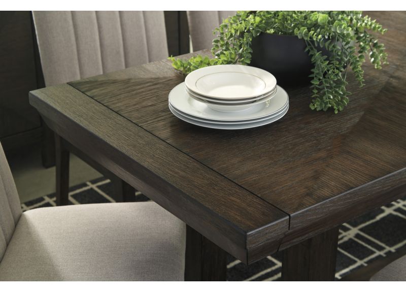 Mayona Wooden Rectangular Extendable Dining Table 