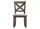 Starling Fabric Upholstered Wooden Dining Chair