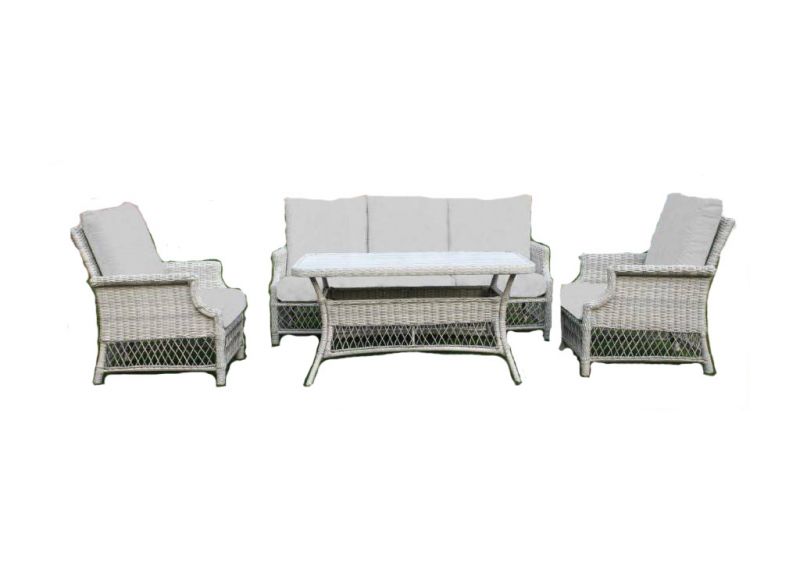 Hanwell Outdoor Lounge Suit Set with Coffee Table