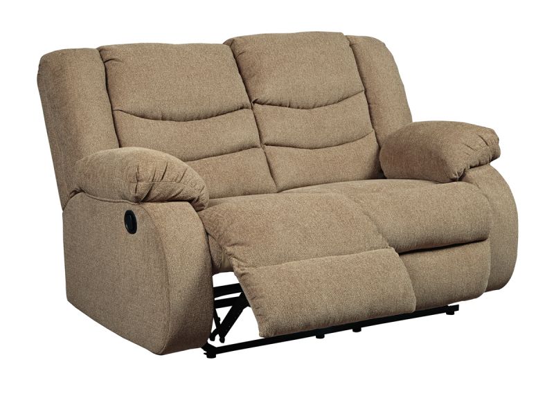 Yonkers Beige 2 Seater Fabric Reclining Sofa