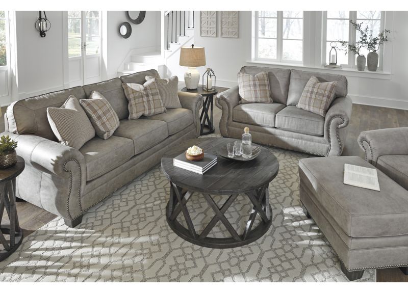 Melbourne Fabric 2 Seater Sofa with Nail head