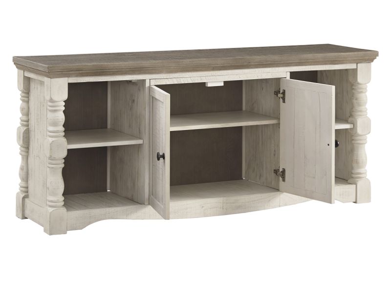 Werribee Wooden TV unit with 2 openings