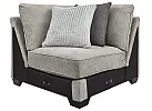 Kenedy 6 Seater Modular Fabric Lounge Suite with Chaise