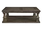 Wilsons Rectangular Wooden Coffee Table with Shelf