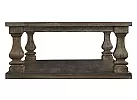 Wilsons Rectangular Wooden Coffee Table with Shelf