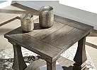 Wilsons Wooden Side Table with Shelf