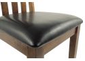 Natasia Faux Leather Upholstered Wooden Dining Chair