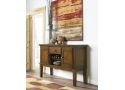 Natasia Wooden Accent Cabinet with Wine Rack