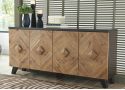 Adelong Wooden Accent Cabinet with 4 Doors