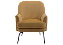 Alford Gold Fabric Accent Chair