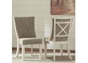 Fabric Upholstered Wooden Dining Chair - Watsonia