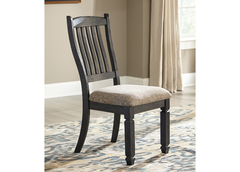 Tracy Fabric Upholstered Wooden Dining Chair