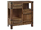 Eltham Wooden Display Cabinet with Storage and Drawers