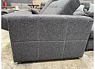 Reversible Sofa Bed with Storage Chaise and Ottoman - Prahran 3 Seater Fabric