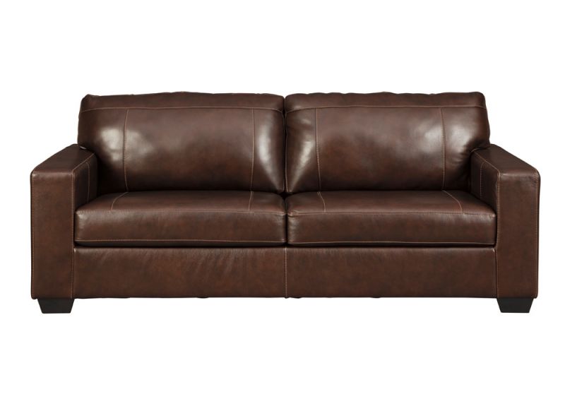 Coburg 3 Seater Brown Leather Sofa Bed, Sofa Bed Leather Couch