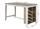 Nunawading Wooden Kitchen Island with Storage