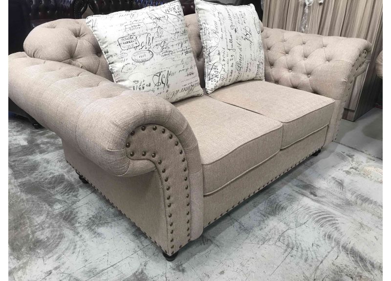 St Kilda Chesterfield Style Fabric, Chesterfield Style Sofas In Fabric