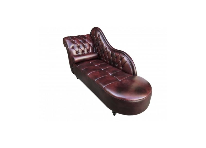 Mainz Canapé Style Leather or Fabric Sofa/ Day Bed/ Chaise Longue