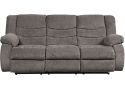Yonkers Grey Fabric Reclining Lounge Suite Set (2 Seater + 3 Seater + Armchair)