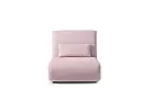 Chic Pink Convertible Single Sofa Bed -  Agnes