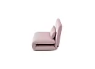 Chic Pink Convertible Single Sofa Bed -  Agnes