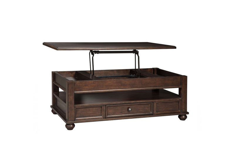 Ivanhoe Lift Top Coffee Table With Storage, Fold Out Coffee Table With Storage