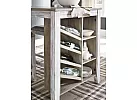 Nunawading Wooden Kitchen Island with Storage