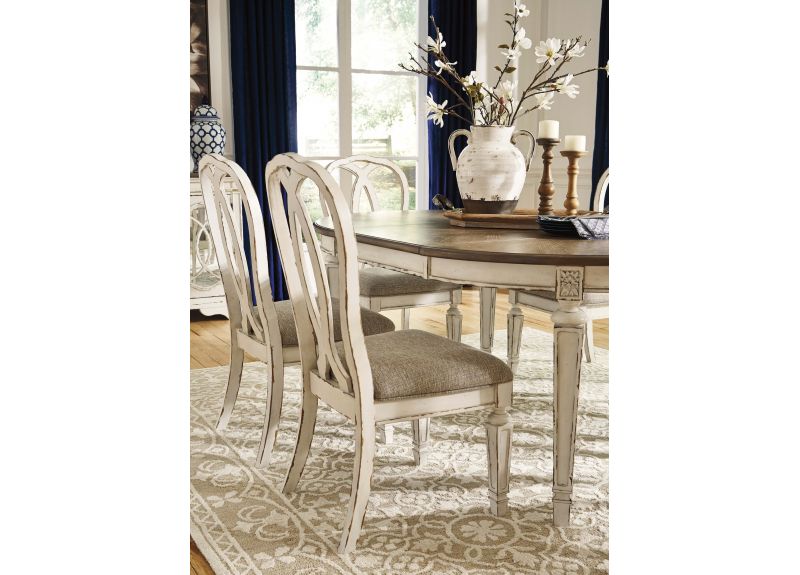 Ine Oval Dining Table Set With 6, 6 Chair Dining Set With Leaf