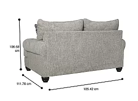 Werribee Fabric 2 Seater Sofa - Floor Stock