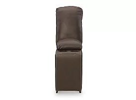 5 Seater Modular Leather Recliner Lounge with Two Consoles and Three Electric Recliners - Seaford