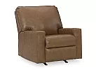 Genuine Leather Rocker Recliner Chair - Orion