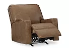 Genuine Leather Rocker Recliner Chair - Orion