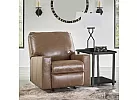 Genuine Leather Rocker Recliner Chair - Orion