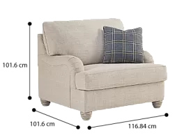 Charlotte Fabric Armchair 